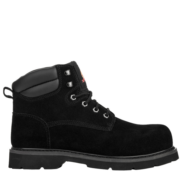 Men's Brahma Bravo II Steel Toe Black Leather Oil - Picture 3 of 6